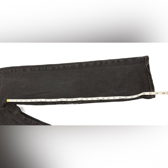 Fashion Nova Valencia Vintage Stretch Straight Leg Jeans Black Size 11 - Picture 5 of 5